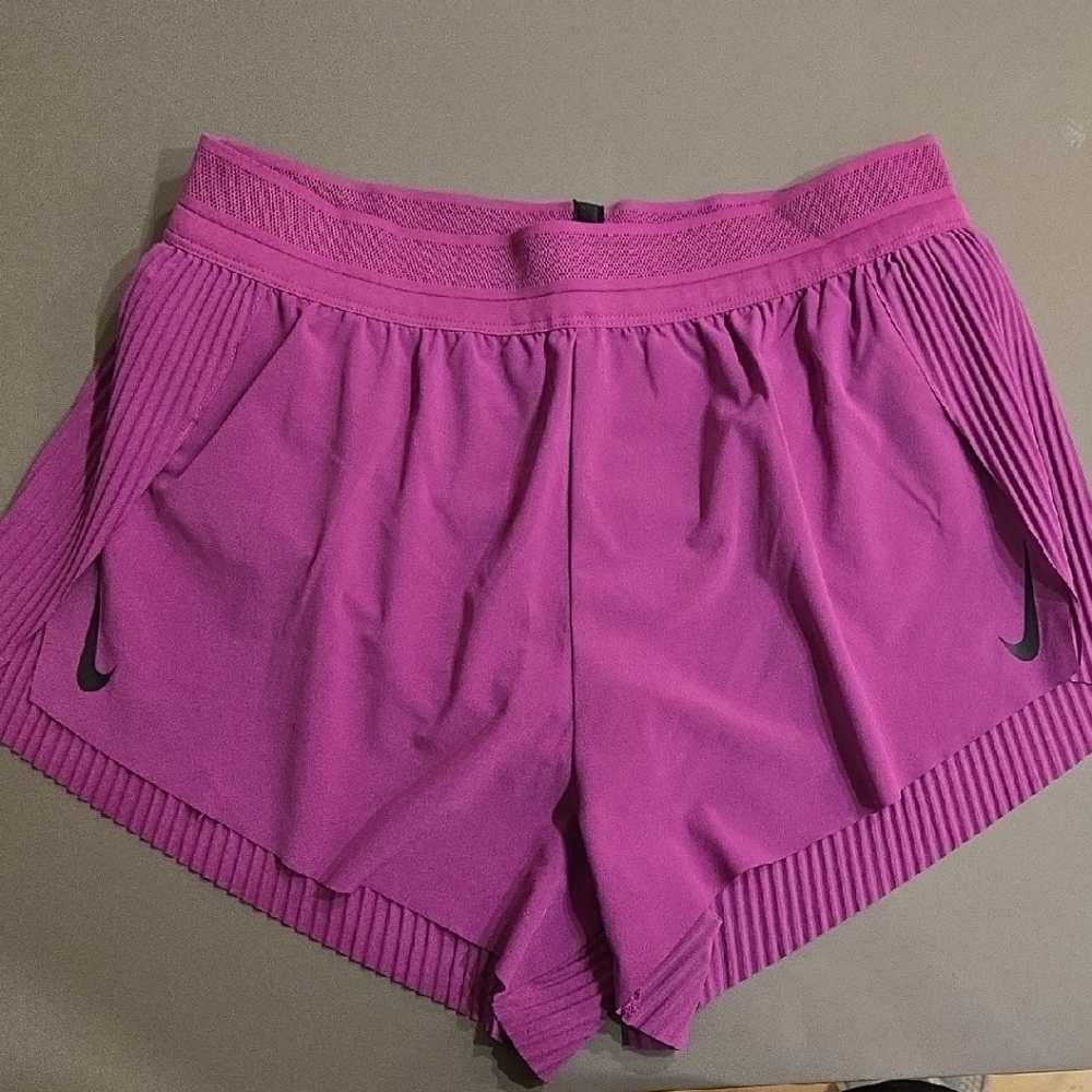 Nike Women's Vibrant Purple Athletic Shorts